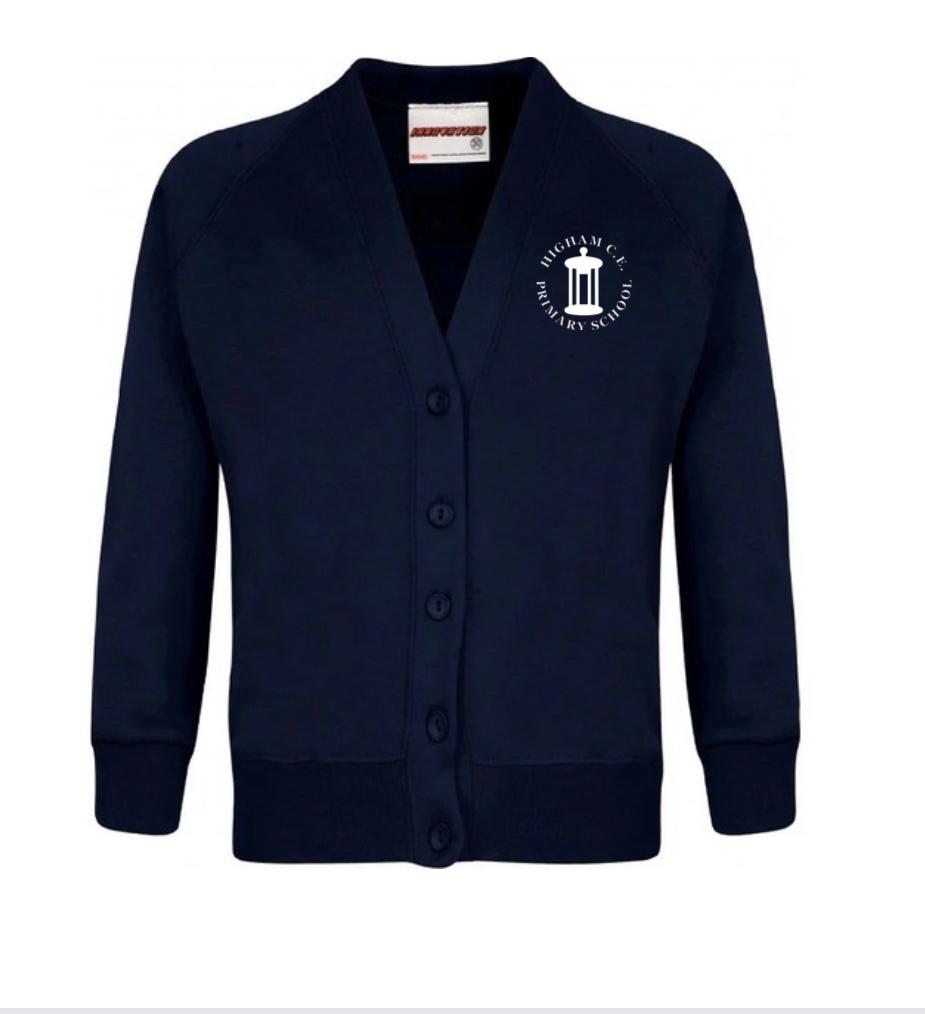 Sweatshirt Cardigan - Higham St Johns