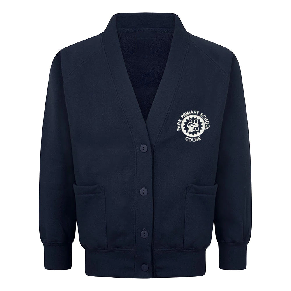 Sweatshirt Cardigan - Park Primary