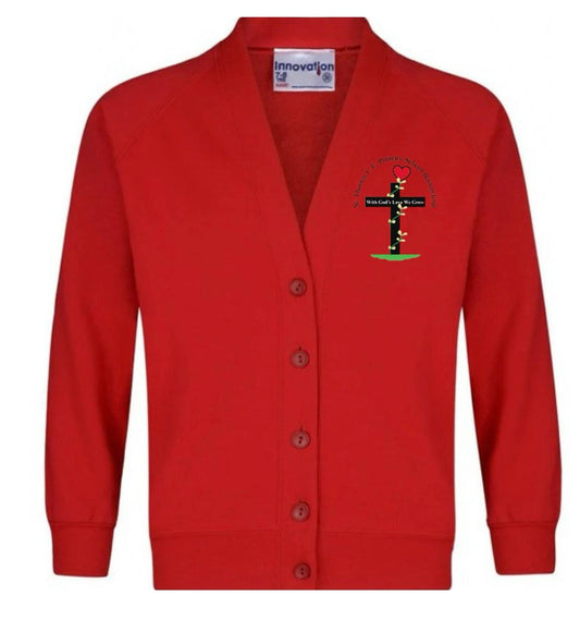Sweatshirt Cardigan - St Thomas Barrowford
