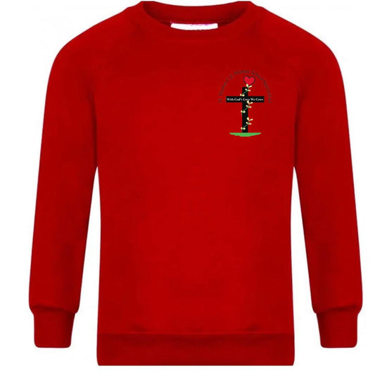 Round/Crew Neck Sweatshirt - St Thomas Barrowford