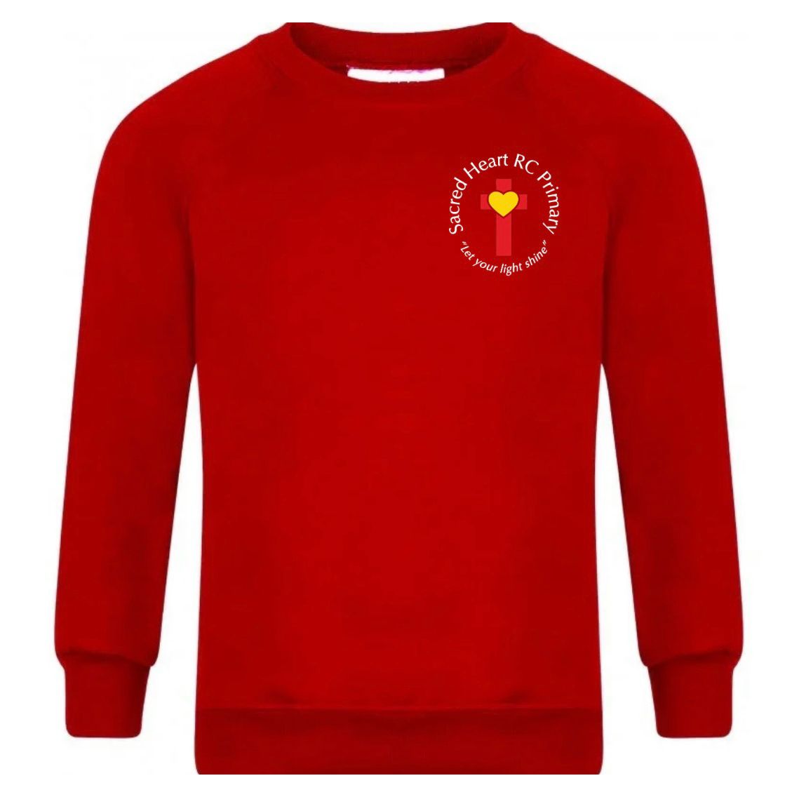 Round/Crew Neck Sweatshirt - Sacred Heart Primary School Colne
