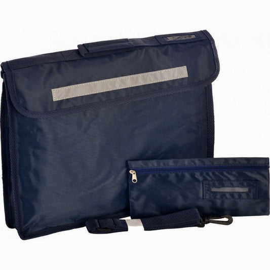 Premium Bookbag With Pencil Case - Higham St Johns - School Brands