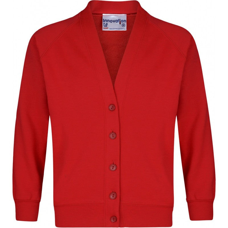 Sweatshirt Cardigan - Sacred Heart Primary School Colne - School Brands