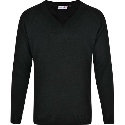 50/50 V-Neck Jumpers (with logo) - St John Fisher and Thomas More - School Brands